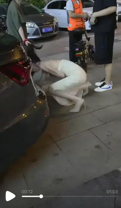 《白裙女子被抓头发跳河》-原配街头抓小三冲突致落水事件-高清无广告完整版视频播放《白裙女子被抓头发跳河》