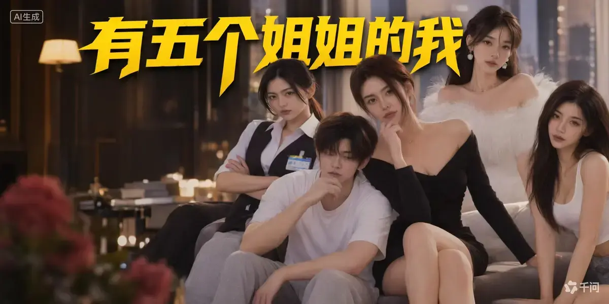 短剧《有五个姐姐的我》全集无广告版在线观看-五个不同职业风格姐姐AI漫剧免费看-完整版资源下载